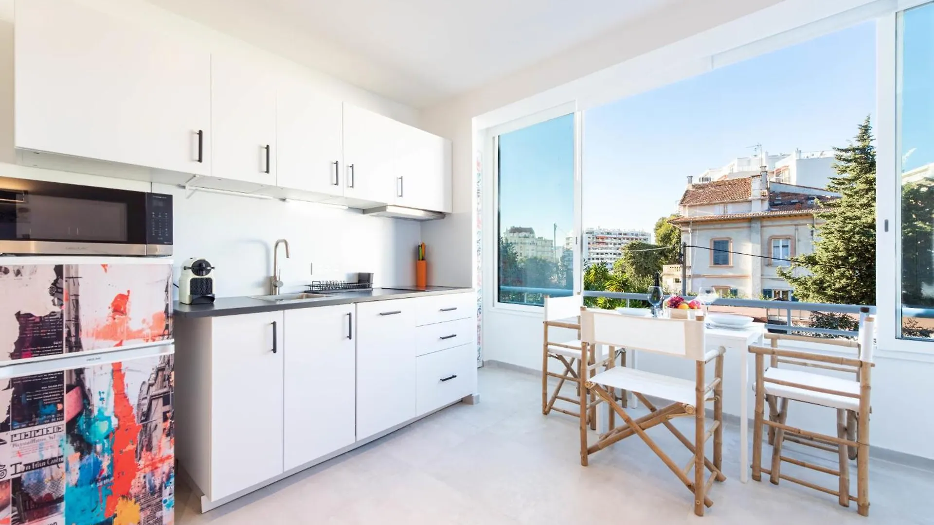1-Br Apartment Quiet Area Near Cannes Center 0*,